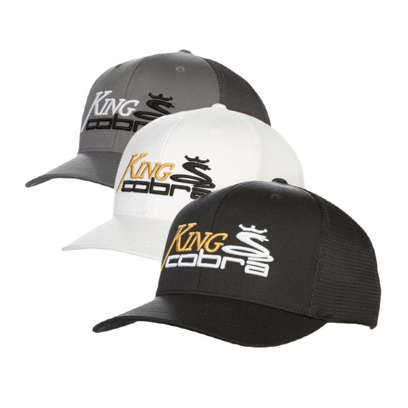 KING COBRA Trucker Snapback Golf Cap