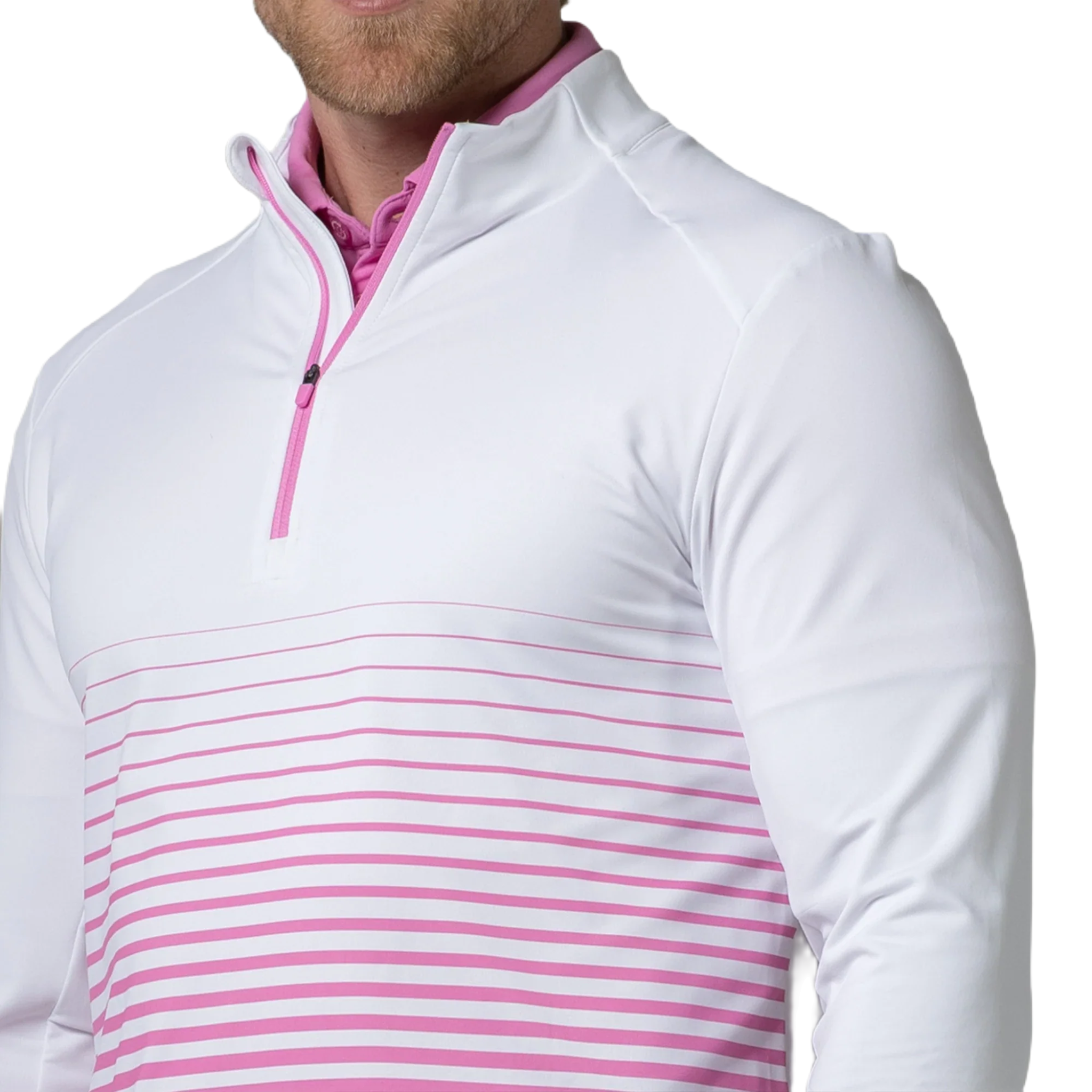 Levelwear Men's Beam Long Sleeve Golf Pullover