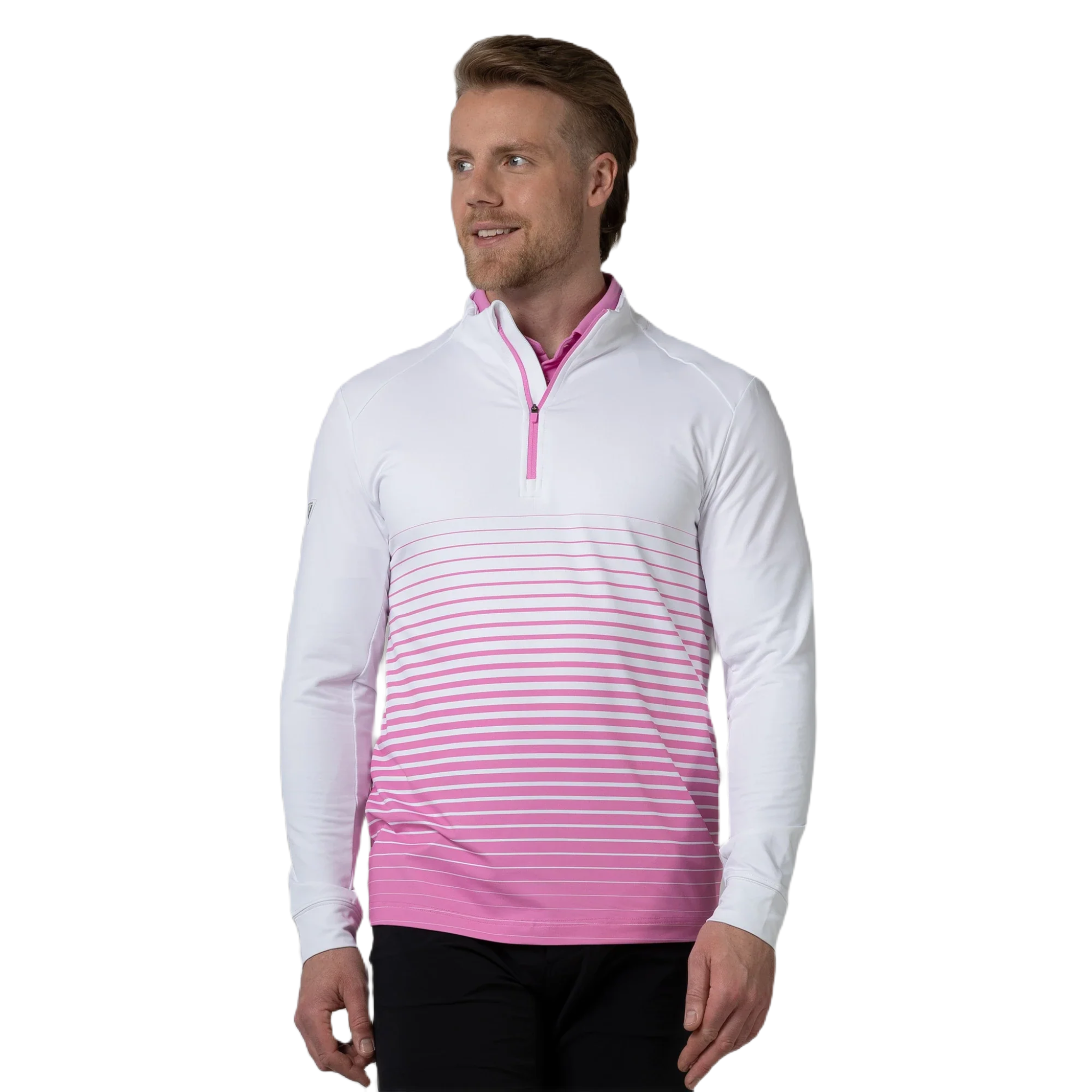 Levelwear Men's Beam Long Sleeve Golf Pullover