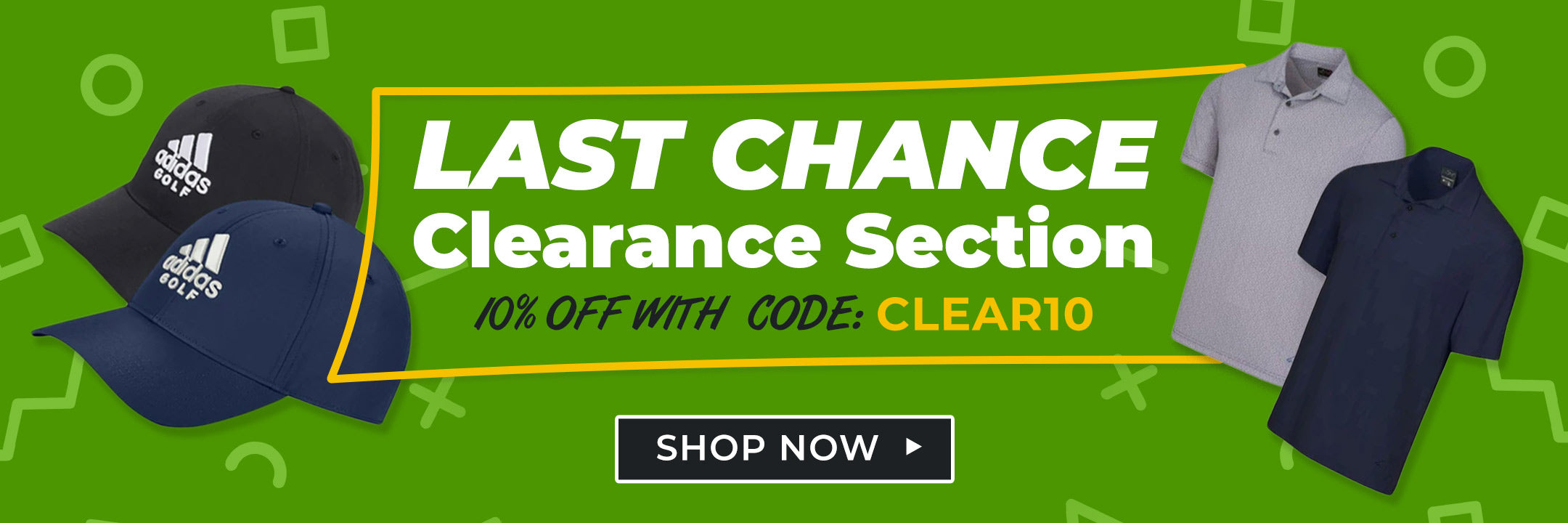 Adidas golf store clearance