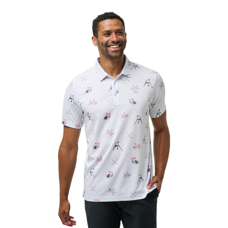 Travis Mathew Bold as Brass Golf Shirt | Free Shipping Nationwide