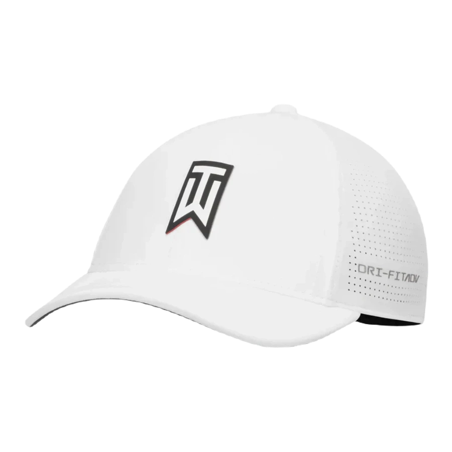 Tiger Woods - Structured Nike Dri-FIT ADV Club Cap - Logo Overun