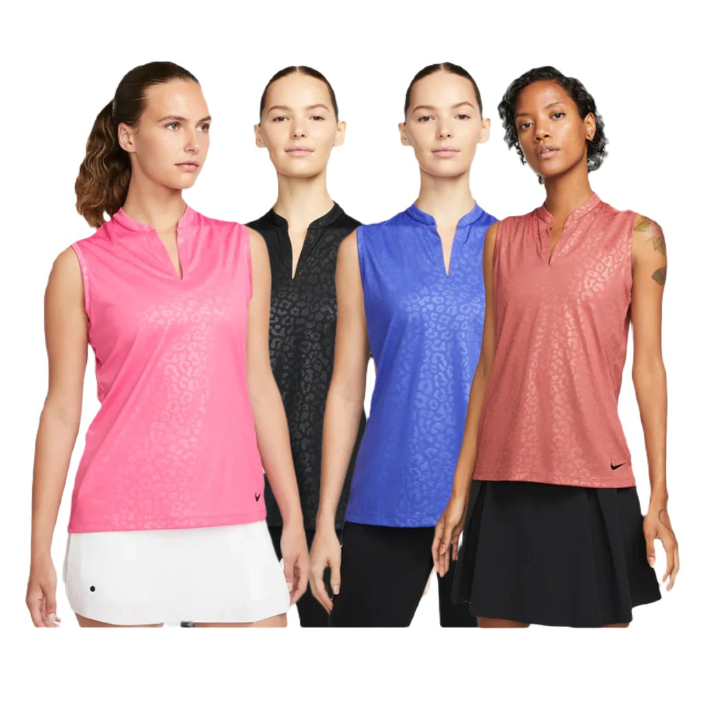 Nike Ladies Dri-FIT Victory Sleeveless Golf Polo