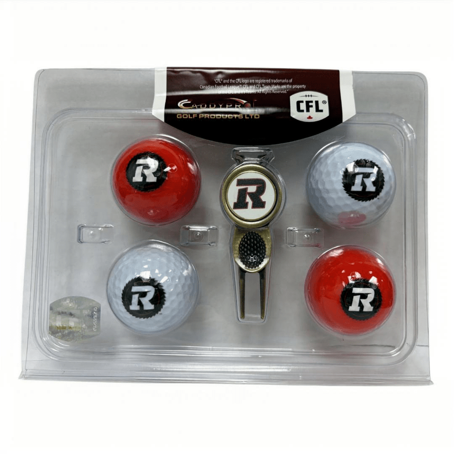 CFL 4 Golf Balls & Divot Tool Set
