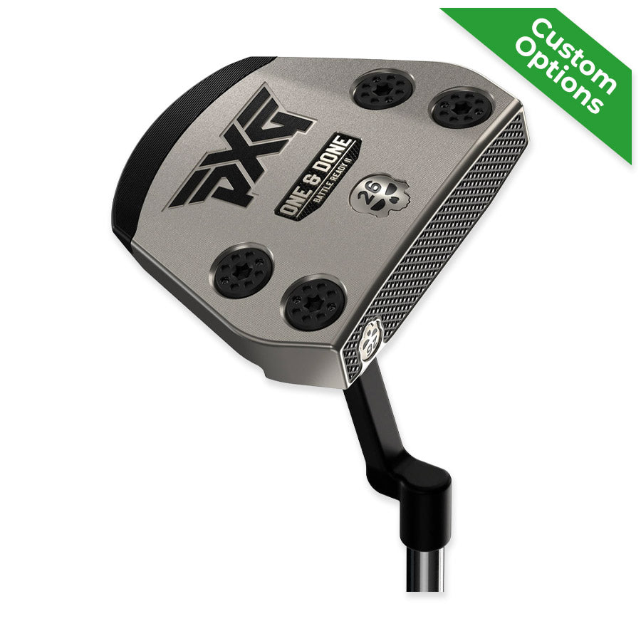 PXG Battle Ready II One & Done Platinum Putter - FREE Custom Options