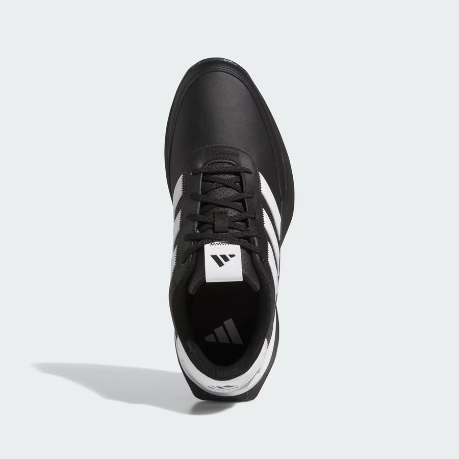 Adidas S2G 24 Spikeless Leather Golf Shoes - Black | Free Shippin