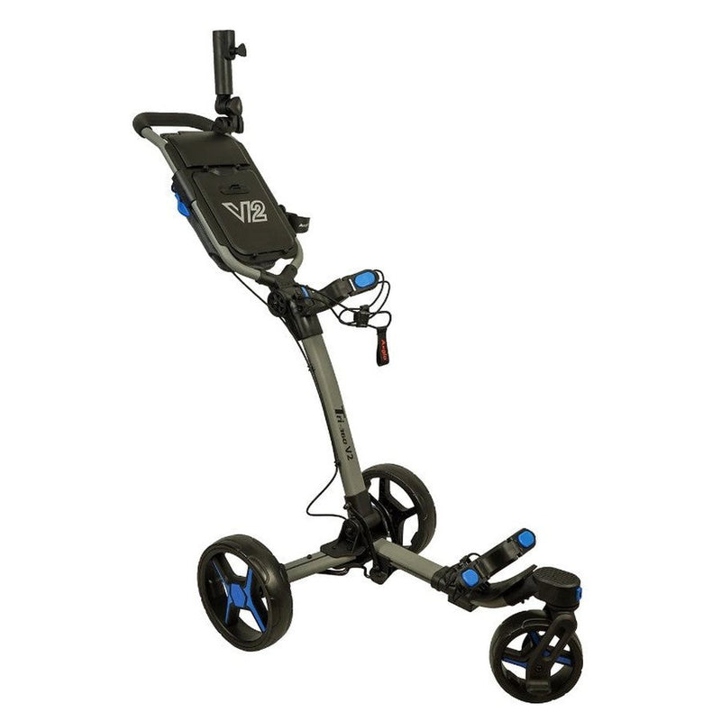 Axglo V2 Tri-360 Golf Push Cart with Free Storage Bag