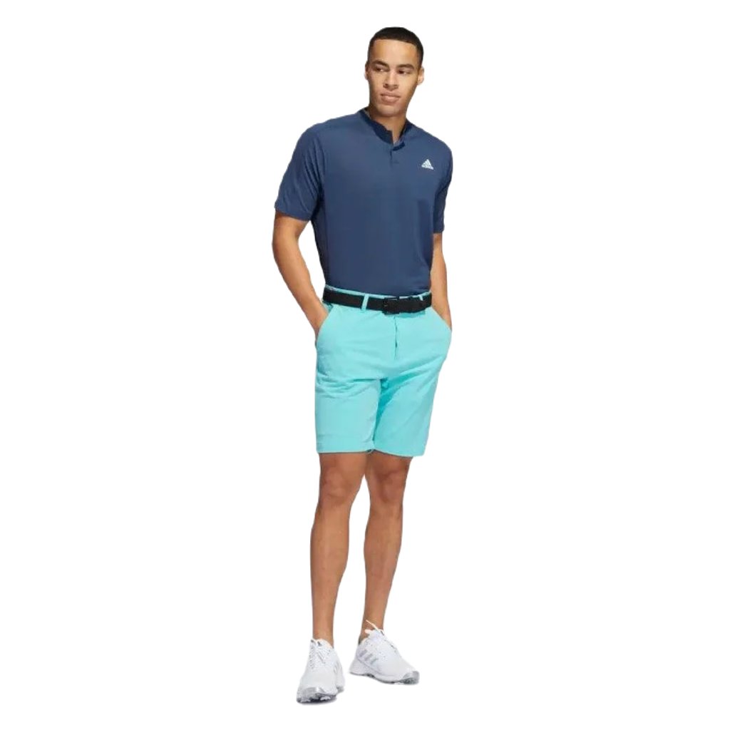 Adidas Crosshatch Men's Shorts - Turquoise