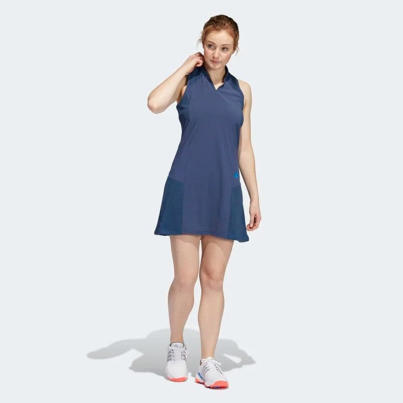 Adidas Sport Ladies HEAT.RDY Sleeveless Dress - Navy