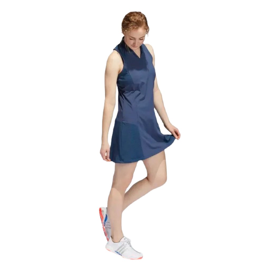 Adidas Sport Ladies HEAT.RDY Sleeveless Dress - Navy