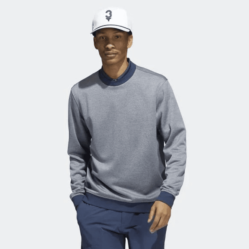 Adidas Go-To Crew Neck Sweater Navy/Grey