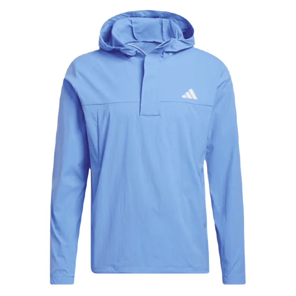 Adidas 2023 Ripstop 1/4 Zip Golf Hoodie - Blue