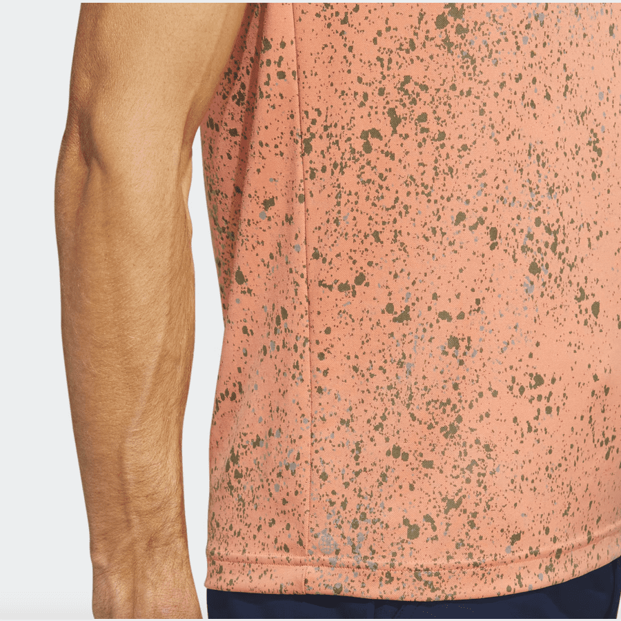 Bright orange golf shop shirt