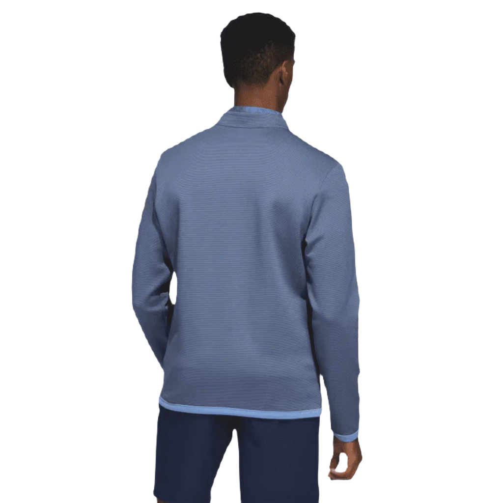 Adidas 2023 Microdot 1/4 Zip Golf Pullover - Navy