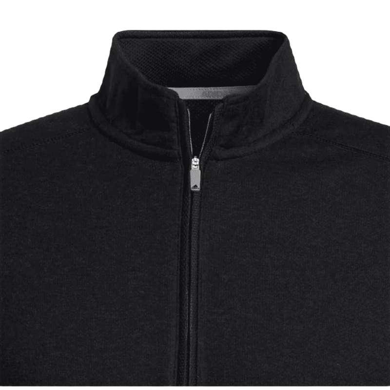 Adidas 3-Stripes Quarter-Zip Pullover - Black