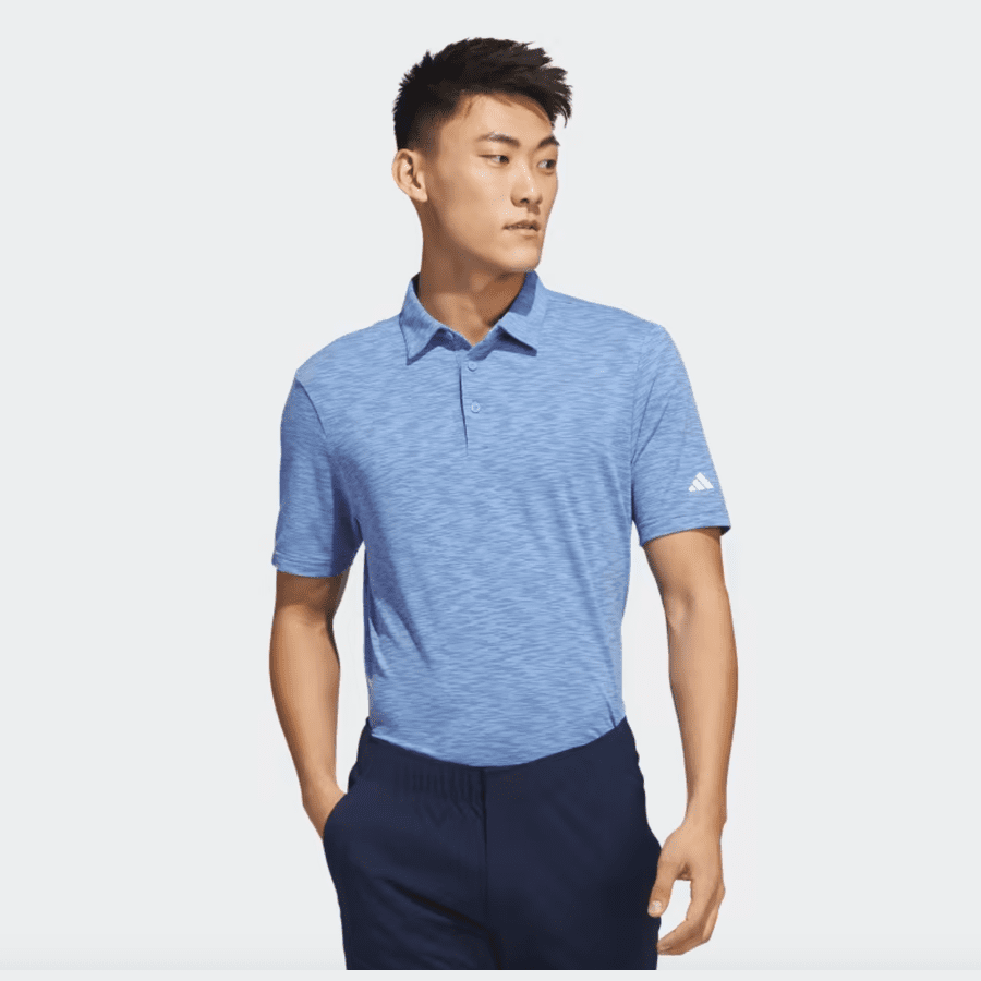 Adidas golf shirt sale sales