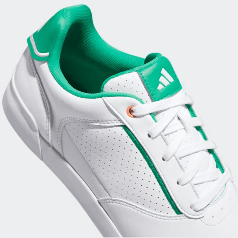Adidas Retrocross Spikeless Golf Shoes - White/Green
