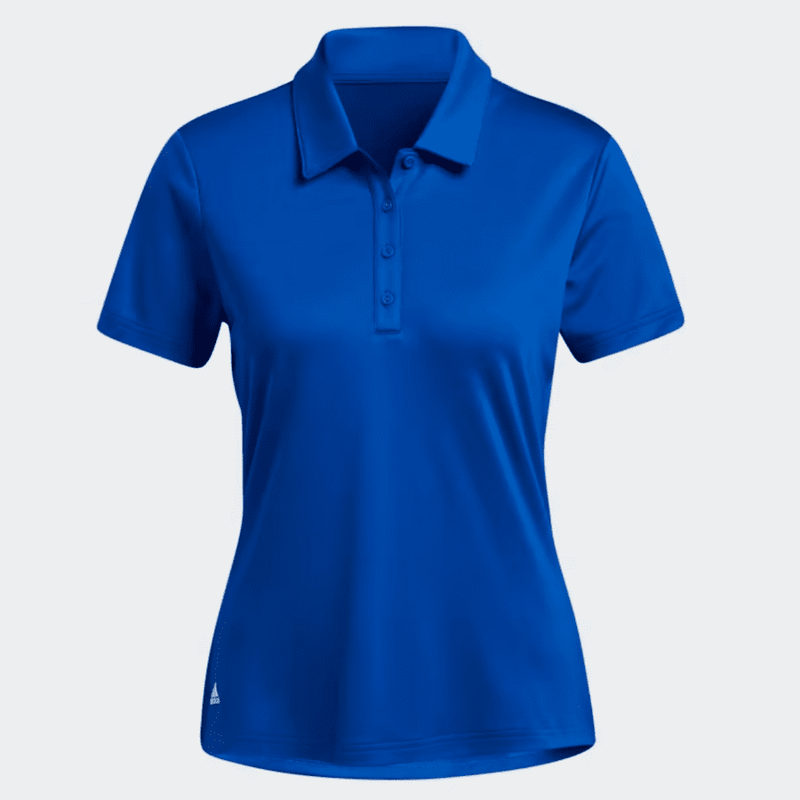 Adidas Ladies Performance Primegreen Polo Shirt - Royal Blue