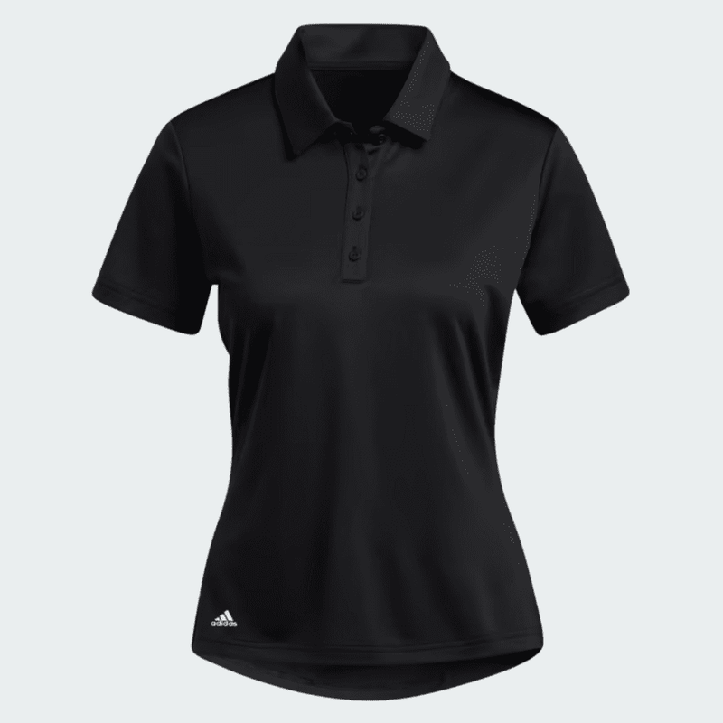 Adidas Ladies Performance Primegreen Polo Shirt - Black