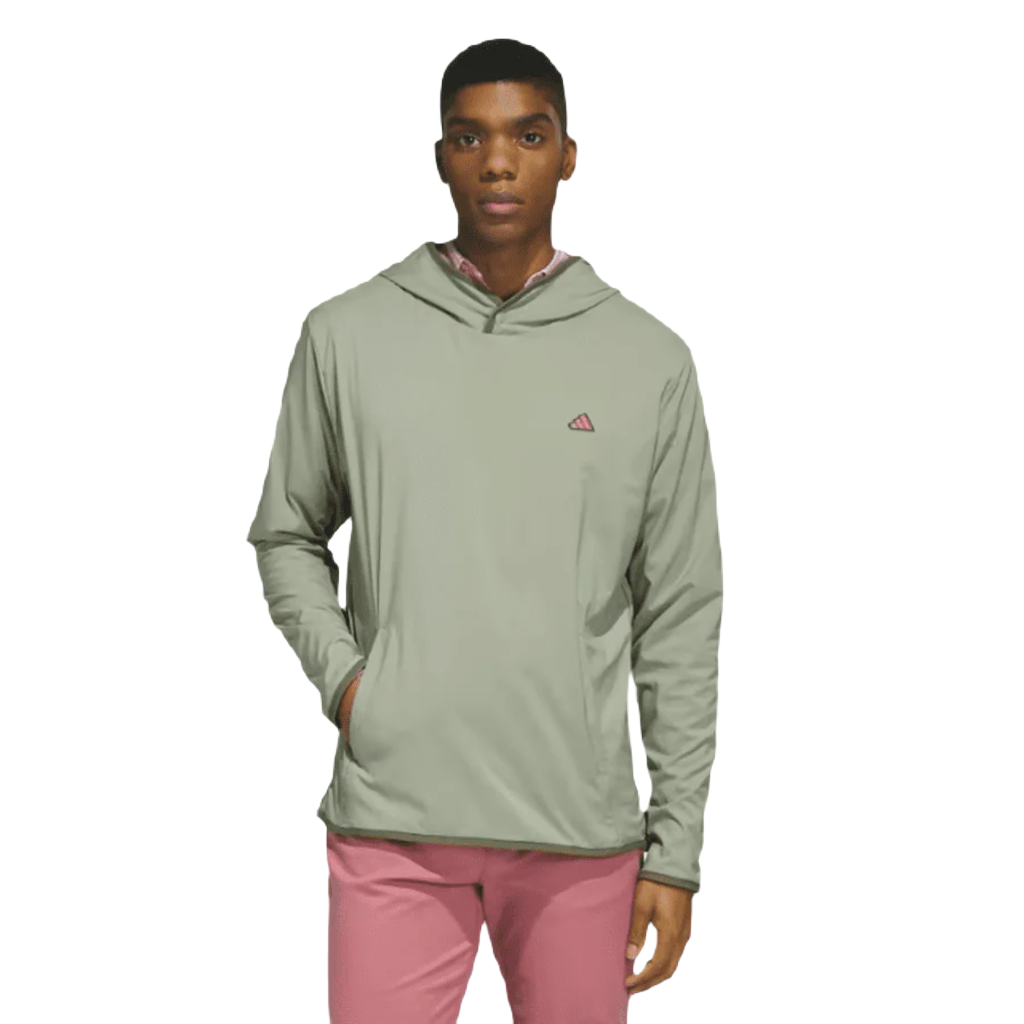 Adidas Go-To Lightweight WIND.RDY Golf Hoodie - Brown