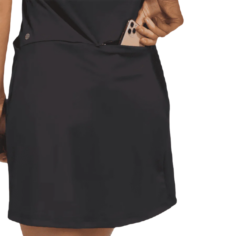 Adidas Ultimate365 Tour Colorblocked Golf Dress - Black