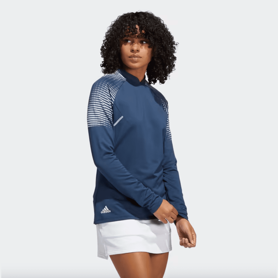 Adidas Ladies COLD.RDY Long-Sleeve Top - Navy