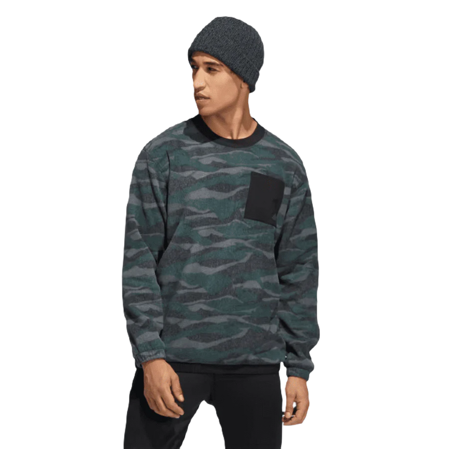 Adidas golf crew neck 2025 sweater