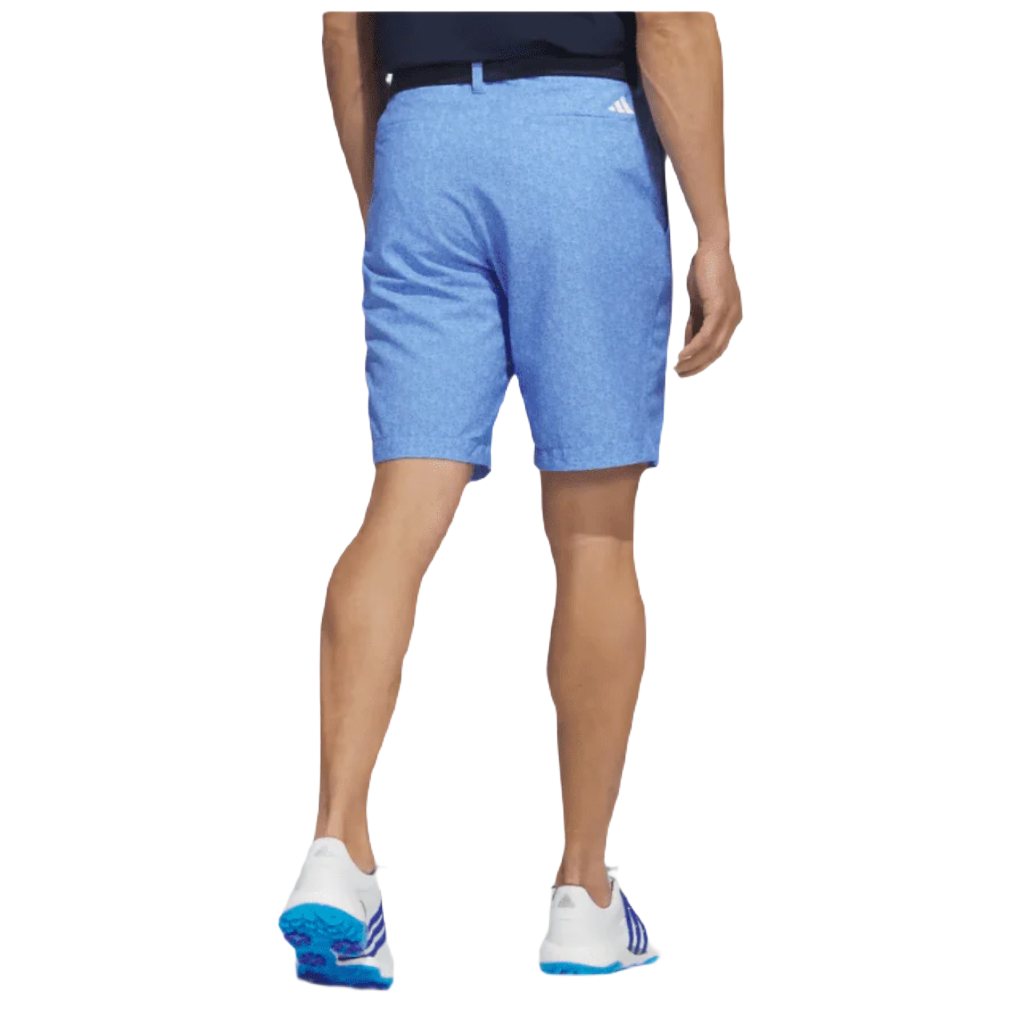 Adidas Ultimate365 9-Inch Printed Golf Shorts - Blue