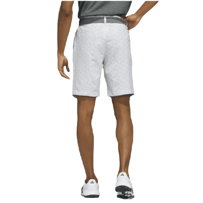 Adidas Ultimate365 9-Inch Printed Golf Shorts - Grey