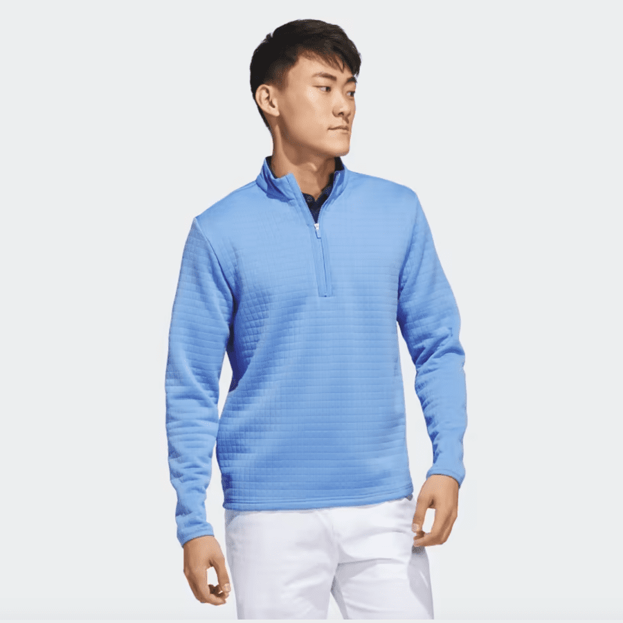 Adidas DWR 1/4-Zip Pullover - Blue