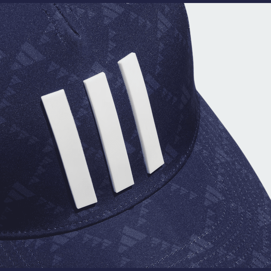 Adidas Tour 3-Stripes Printed Golf Cap - Navy