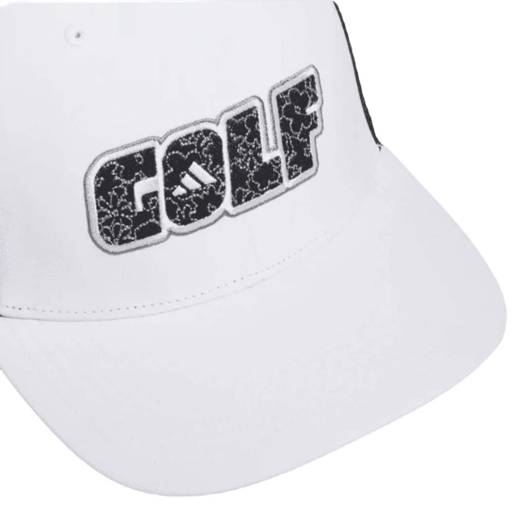 Adidas Golf Low-Profile Trucker Hat - White