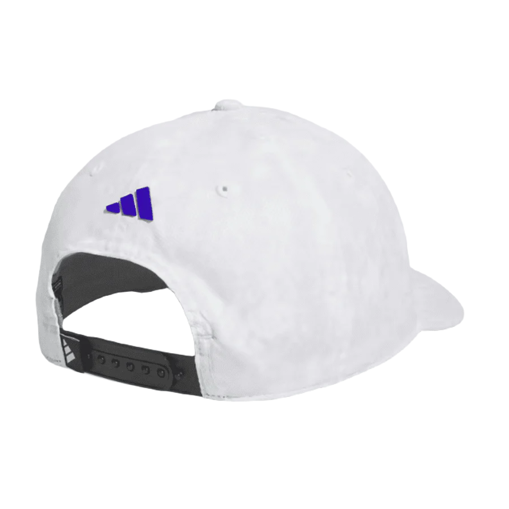 Adidas 3-Stripes Printed Tour Golf Hat - White