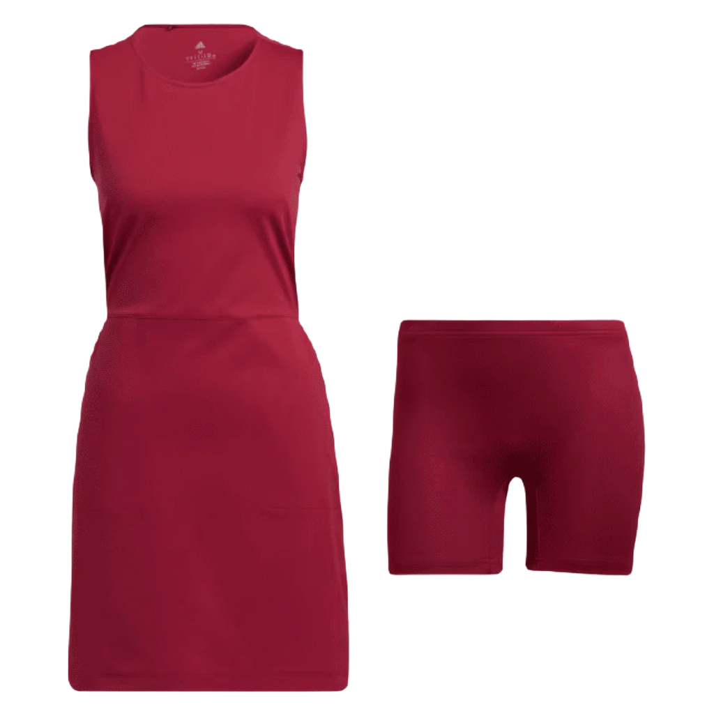 Adidas Ladies Go-To Dress - Red