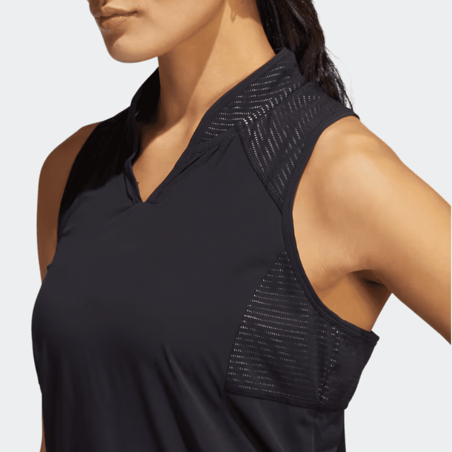 Womens Tops Golf Shirts Zipper Tank Vest Sleeveless Athletic Running Sports