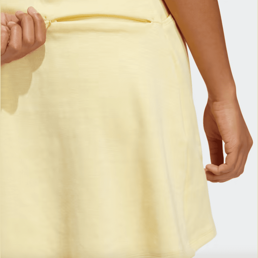 Adidas Go-To Sleeveless Golf Dress - Yellow