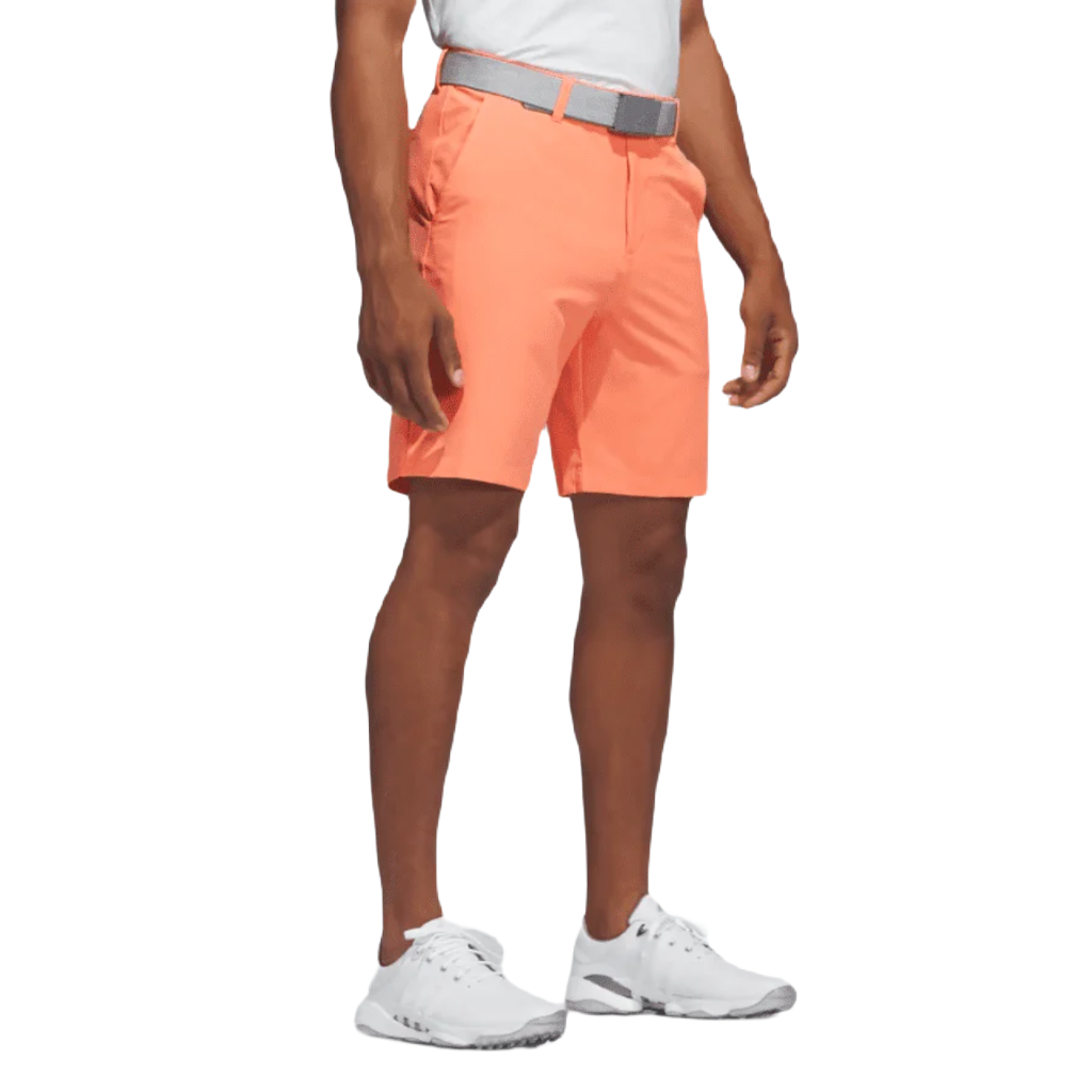 Red adidas best sale golf shorts