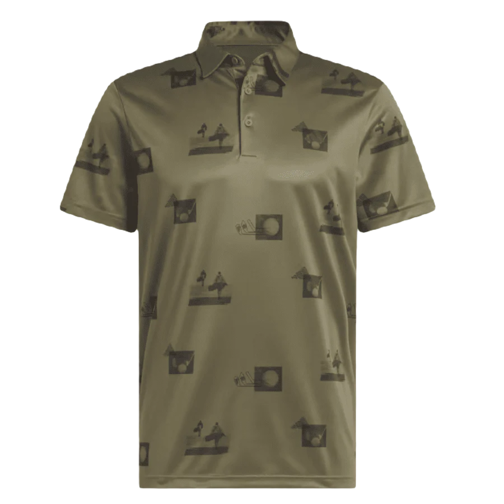 Brown golf outlet shirts