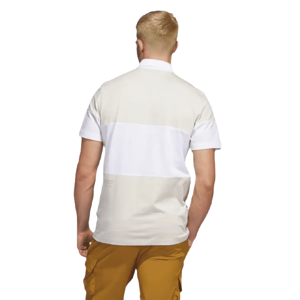 Adicross Block Golf Polo Shirt - Brown