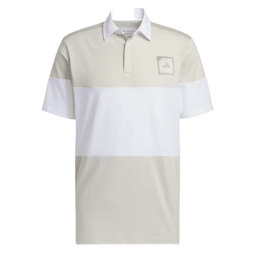 Adicross Block Golf Polo Shirt - Brown