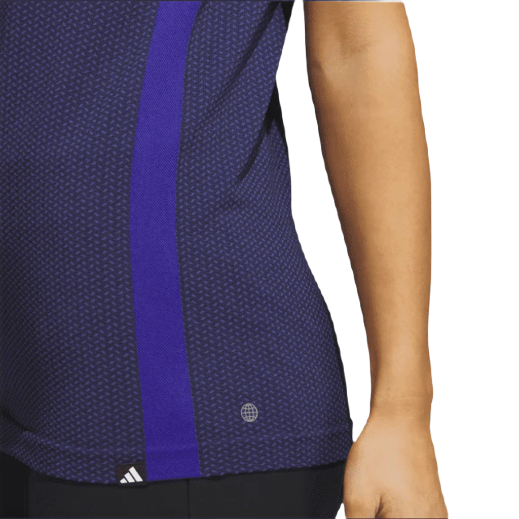 Adidas Ladies Ultimate365 Tour Sleeveless Golf Shirt - Blue