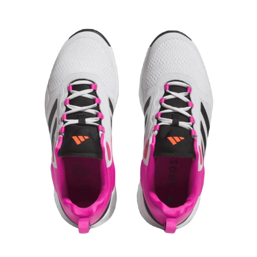 Adidas Ladies Zoysia Golf Shoes - Grey/Pink