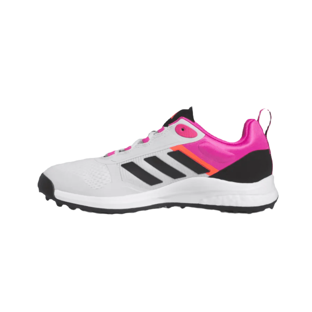 Adidas Ladies Zoysia Golf Shoes - Grey/Pink