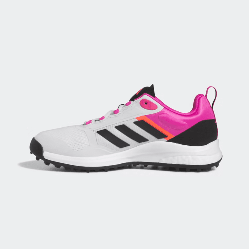 Adidas Ladies Zoysia Golf Shoes - Grey/Pink