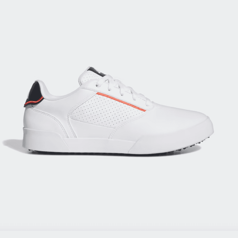 Adidas Retrocross Spikeless Golf Shoes - White/Navy