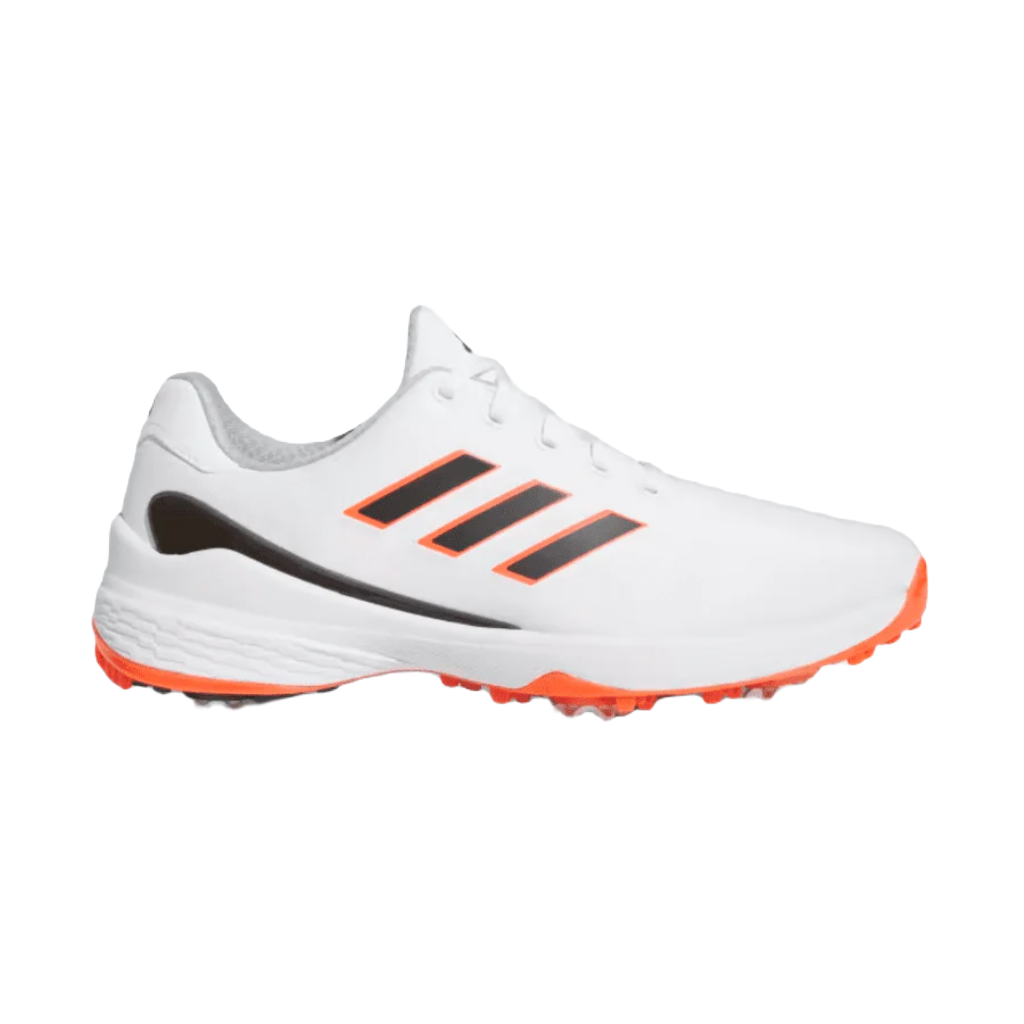 Adidas ZG23 Golf Shoes - White/Orange