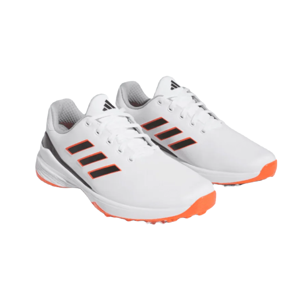 Adidas ZG23 Golf Shoes - White/Orange