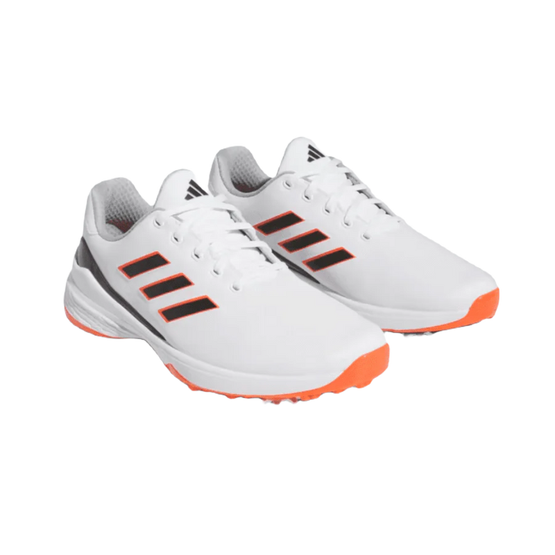 Adidas ZG23 Golf Shoes - White/Orange