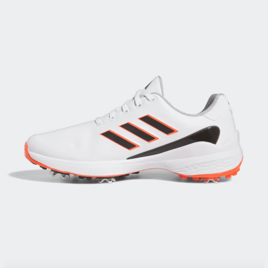 Adidas ZG23 Golf Shoes - White/Orange