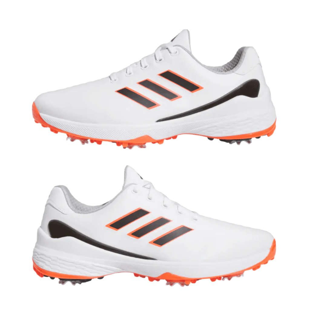 Adidas ZG23 Golf Shoes White Orange